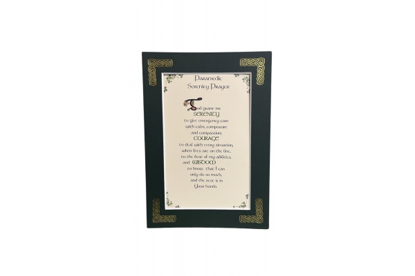 /Irish-Blessings/5x7-Matted/Paramedic-Serenity-Prayer
