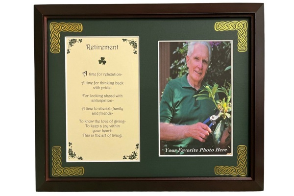 Retirement - A Time for Relaxation - 8x10 Photo Blessing