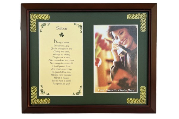 Sister - Having a Sister Like You - 8x10 Photo Blessing