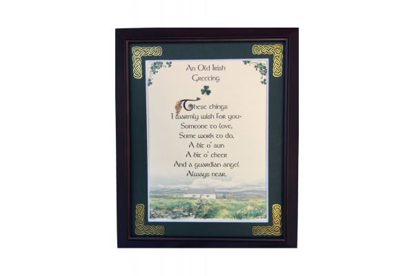 /Irish-Blessings/8x10-Framed/An-Old-Irish-Greeting