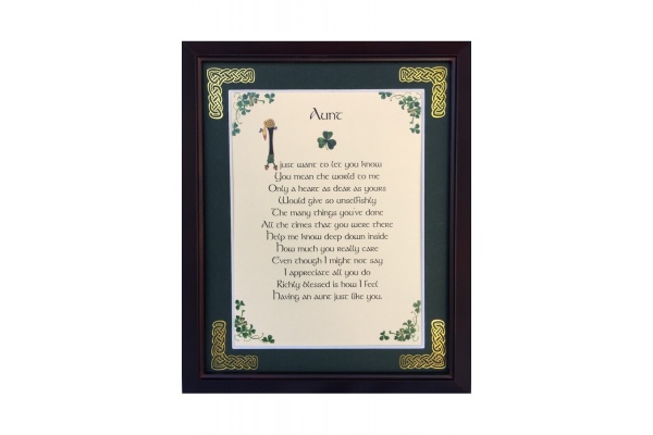 /Irish-Blessings/8x10-Framed/Aunt
