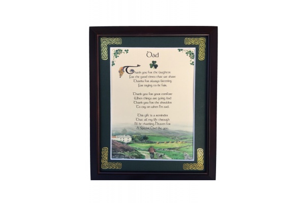 /Irish-Blessings/8x10-Framed/Dad---Thank-You