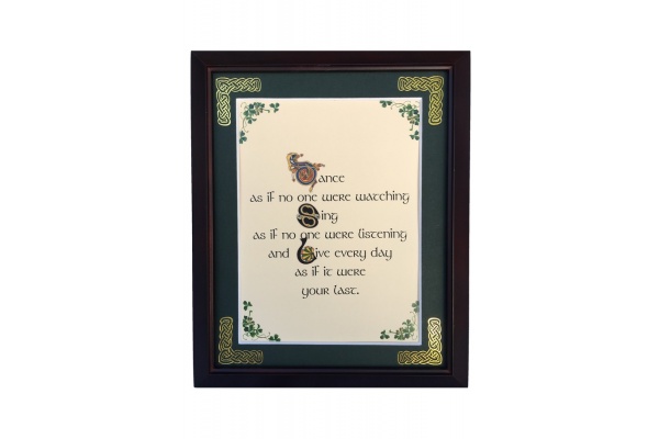 /Irish-Blessings/8x10-Framed/Dance-Sing-Laugh