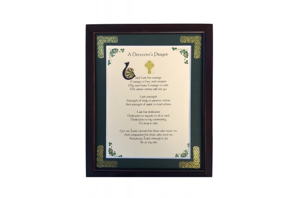 /Irish-Blessings/8x10-Framed/Detectives-Prayer