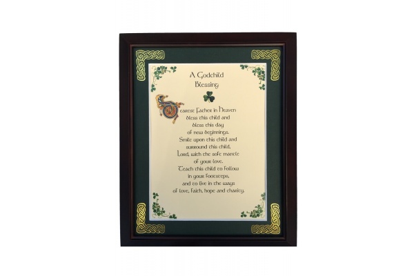 /Irish-Blessings/8x10-Framed/Godchild-Blessing