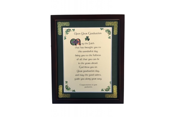 /Irish-Blessings/8x10-Framed/Graduation---Upon-Your-Graduation