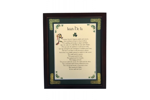 /Irish-Blessings/8x10-Framed/Irish-He-Is