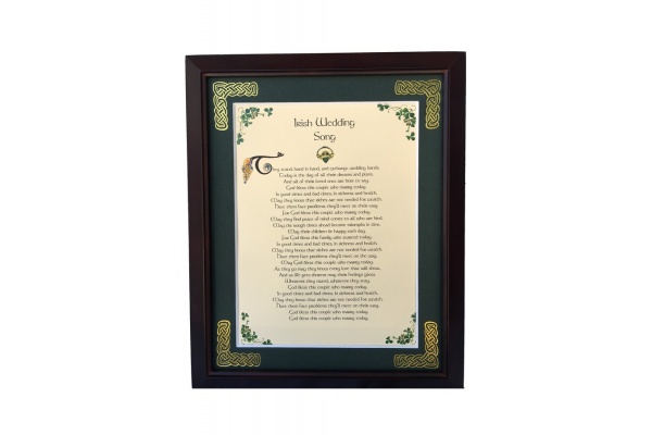 /Irish-Blessings/8x10-Framed/Irish-Wedding-Song