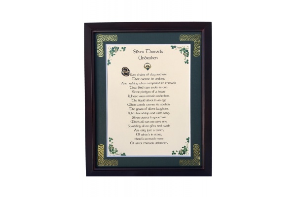 /Irish-Blessings/8x10-Framed/Silver-Threads-Unbroken