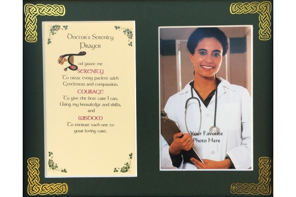 Doctor's Serenity Prayer - 8x10 Matted Photo Verse