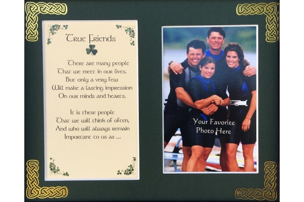 Friend - True Friends - 8x10 Matted Photo Verse