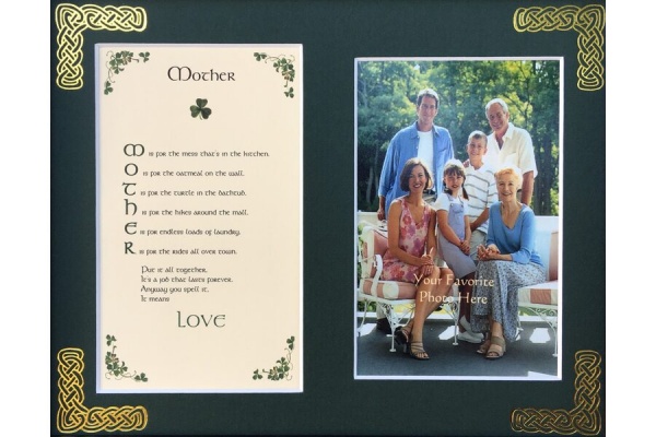 Mother - M.O.T.H.E.R - 8x10 Matted Photo Verse