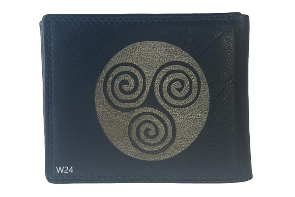 Triskelion New Grange Wallet - Black